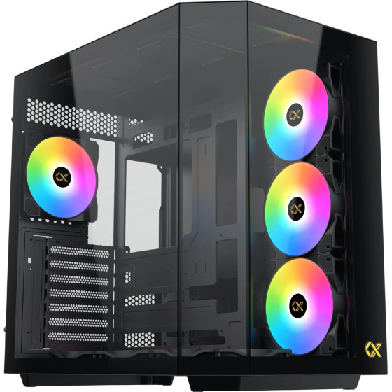 Xigmatek Case EATX - Cubi II - 7 ARGB Fans - (EN45486)