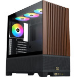 Xigmatek Case EATX - Endorphin WD, Addressable RGB, Wood - (EN42201)