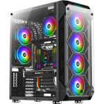 Xigmatek Case EATX - Overtake - 6 ARGB Fans - (EN46416)