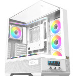 Xigmatek Case EATX - Vision Arctic - 7 ARGB Fans, LCD Display Panel, Smart Fan Control - (EN45219)