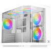 Xigmatek Case mATX - Cubi M Arctic - 6 ARGB Fans - (EN42805)