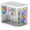Xigmatek Case mATX - Cubi M Arctic - 6 ARGB Fans - (EN42805)