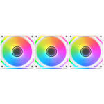 Xigmatek Fan Pack 3-in-1 3x120mm - Starlink Ultra Arctic - Infinity Mirror, A-RGB - (EN40856)