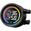 Xigmatek Water Cooling LK 240 Digital - LED Display, A-RGB - (EN45929)