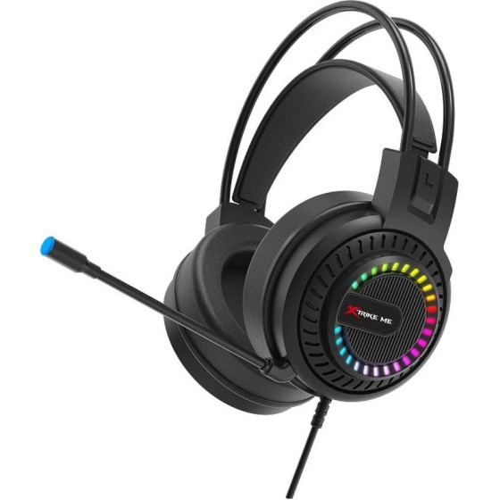 Xtrike ME Gaming Headphones HP-318 - 50mm, RGB - (XTRM-HP-318)