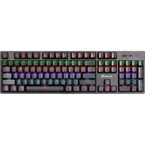Xtrike ME Gaming Mechanical keyboard - GK-918 - BLUE switches, 104 key - (XTRM-GK-918)