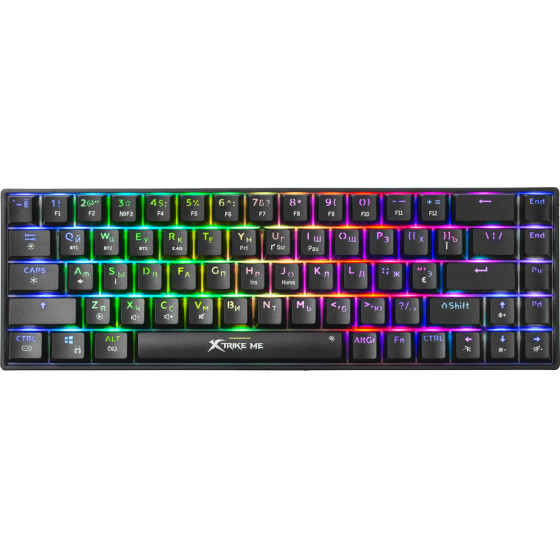 Xtrike ME Wireless Gaming Mechanical keyboard - GK-995W - RED switches, BT5.2, 2.4G - (XTRM-GK-995W-BK)