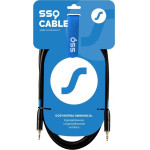 Sound Station Quality (SSQ) Ssq MIMI2 Cable Mini Jack Stereo 3,5 Mm - Mini Jack Stereo 3,5 Mm 2 m Black - (SS-1425)