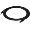 Sound Station Quality (SSQ) Ssq MIMI2 Cable Mini Jack Stereo 3,5 Mm - Mini Jack Stereo 3,5 Mm 2 m Black - (SS-1425)