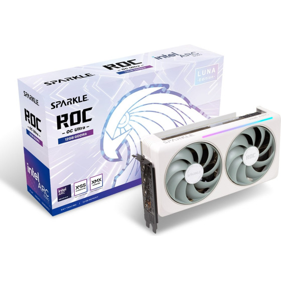 SPARKLE Intel Arc B580 Roc Luna Oc U12G Graphics Card - (SB580RW-12GOC)