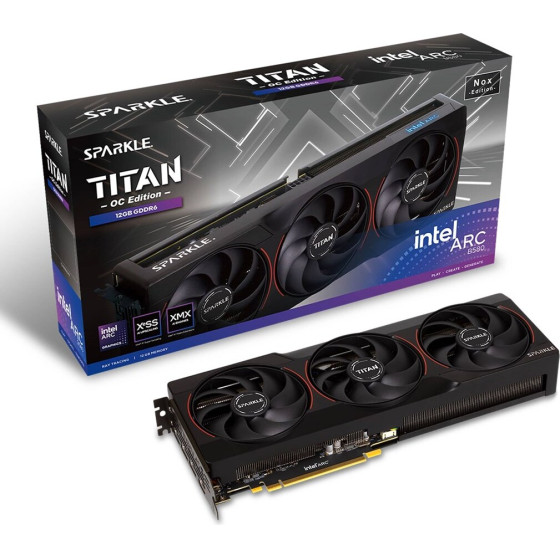 SPARKLE Intel Arc B580 Titan Nox Oc 12G Graphics Card - (SB580TB-12GOC)