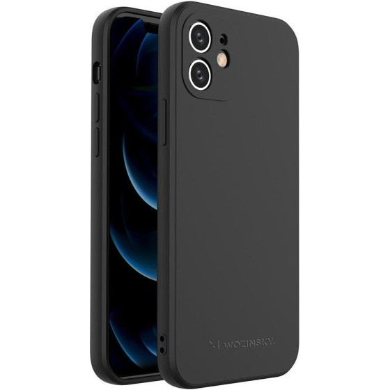 Wozinsky Color Case Silicone Flexible Durable Case Iphone Se 2022 / Se 2020 / Iphone 8 / Iphone 7 Black 9111201929715 - (Wozinsky Color Case Iphone 7/8/Se 2020 Black)