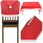Iso Trade Chair Cover Set Of 6 + Tablecloth - (14792-0)