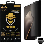 Idol 1991 Tempered Glass Xiaomi 15T 5G 6.83'' 9H 0.25mm Privacy Antispy Semi Curved Full Glue BLACK