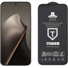Idol 1991 Tempered Glass Xiaomi 15T 5G 6.83'' 9H 0.25mm Titanium Semi Curved Full Glue BLACK