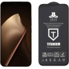 Idol 1991 Tempered Glass Xiaomi 15T Pro 5G 6.83'' 9H 0.25mm Titanium Semi Curved Full Glue BLACK