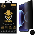 Idol 1991 Tempered Glass Xiaomi 17 Pro Max 5G 6.9'' 9H 0.25mm Privacy Antispy Semi Curved Full Glue BLACK