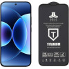 Idol 1991 Tempered Glass Xiaomi 17 Pro Max 5G 6.9'' 9H 0.25mm Titanium Semi Curved Full Glue BLACK