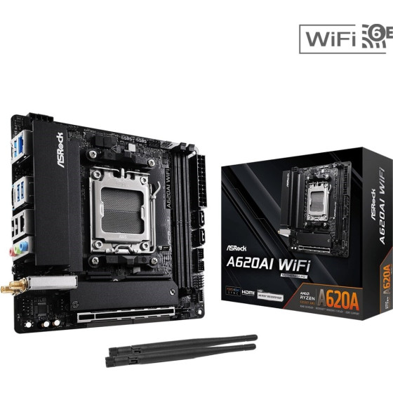 Asrock Motherboard - (A620AI WiFi)