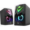 Defender Pc Speakers 2.0 J4 2.0 6W Led Usb Black - (65964)