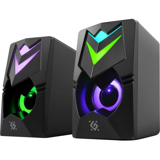 Defender Pc Speakers 2.0 J4 2.0 6W Led Usb Black - (65964)