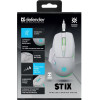 Defender Wireless Mouse Stix GM-009 Rf White 3200dPi 7P - (52009)