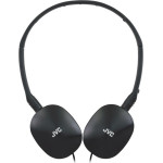 JVC HA-S160M Headset Wired Head-Band Calls/Music Black - (HA-S160M-BU)