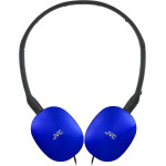 JVC headphones/Headset Wired Head-Band Calls/Music Blue - (HA-S160M-AU)