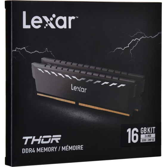 LEXAR Thor Gaming 8GB DDR4 3200MHz Memory - (LD4BU008G-R3200GDXG)