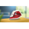 Philips 2000 Series Iron Steam Iron Non-Stick Soleplate Red, White - (DST2010/40)