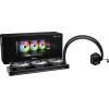 Bequiet Cpu Hydro Cooler Pure Loop 3 Lx 360MM Intel Socket Lga 1851/1700/1200/1150/1151/1155, Amd AM5/AM4, 3x120MM Fan Light Wings Lx Pwm HIGH-SPEED, BLACK, 3YW. - (BW031EU)