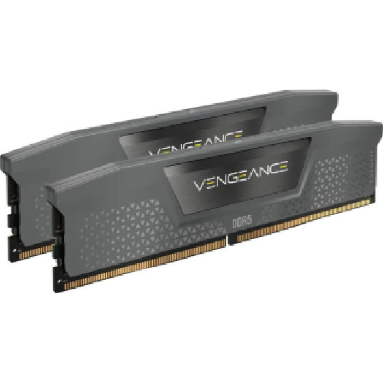 Corsair Memory Corsair Ram Dimm XMS5 Kit 2x32GB DDR5, 6000MHz, Latency 40-50-50-96, 1.35V, VENGEANCE, Intel Xmp & Amd EXPO, BLACK, LTW. - (CMK64GX5M2D6000Z40)