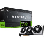 MSI Vga PCI-E Nvidia Gf Rtx 5060 8G Ventus 3X OC, 8GB/128BIT, GDDR7, HDMI/ 3xDP, Triple FAN, 2 Slot FANSINK, 3YW. - (912-V537-014)
