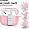 Tech-Protect Silicone Hook Apple Airpods Pro 3 Dusty PINK