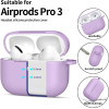 Tech-Protect Silicone Hook Apple Airpods Pro 3 LAVENDER