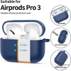Tech-Protect Silicone Hook Apple Airpods Pro 3 Navy BLUE