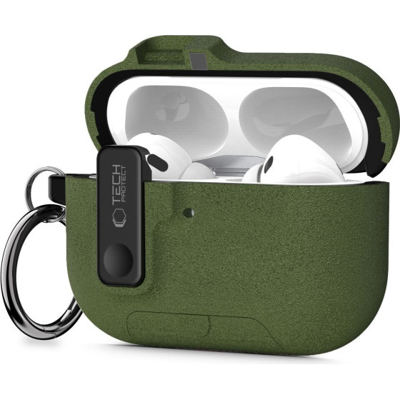 Tech-Protect Slim Hook Apple Airpods Pro 3 Olive GREEN