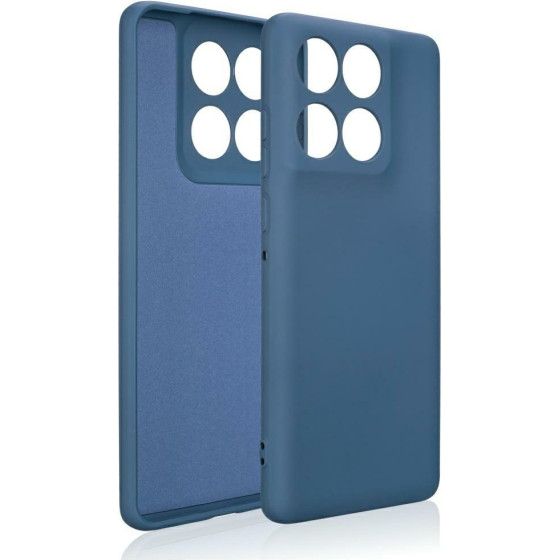 Beline Etui Silicone Do Motorola Edge 60 blue