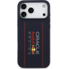 Red Bull Silicone Oversize Vertical Logo Magsafe Case For Iphone 17 Pro Max Navy Blue - (RBHMP17X24SIOLRV)