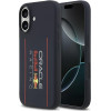 Red Bull Silicone Oversize Vertical Logo Magsafe Case For Iphone 17 Navy Blue - (RBHMP17S24SIOLRV)