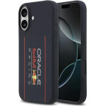 Red Bull Silicone Oversize Vertical Logo Magsafe Case For Iphone 17 Navy Blue - (RBHMP17S24SIOLRV)
