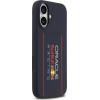 Red Bull Silicone Oversize Vertical Logo Magsafe Case For Iphone 17 Navy Blue - (RBHMP17S24SIOLRV)