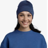 Buff Gorro Merino Heavyweight Beanie Solid Night Blue - (111170.779.10.00)