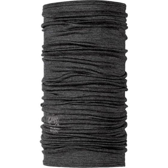 Buff Merino Wool Neckwear Grey - (100202.00)