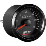 Lampa ���������� ��������� ����� �� ����� ��� Black Analogue Series 9-32V 52mm - (10129)