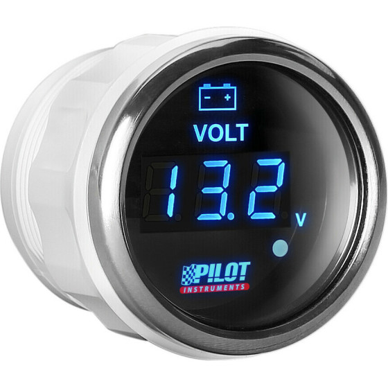 Lampa ���������� ������� ����� �� ����� ��� Black Digital Series 9-32V 52mm - (10135)