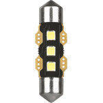 Lampa �������� ����������� 12V 11x36mm 130/110lm 6.500K ������ ����������� Led ULTRA-Lumen Series 1���. - (57581)