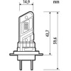 Lampa H7 24V PX26d 2600lm 6.500k Halo Led QUICK-Fit ALIEN-X Series Plug & Play 1��� - (57682)