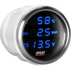 Lampa ��������� 3 �� 1 ������� ����� �� ����� ��� Black Digital Series 9-32V 52mm - (10141)