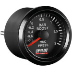 Lampa ���������� ��������� ����� �� ����� ��� Black Analogue Series 9-32V 52mm - (10132)